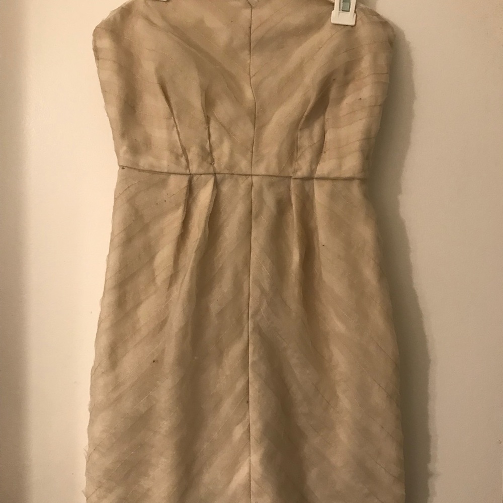 Formal cream dress
